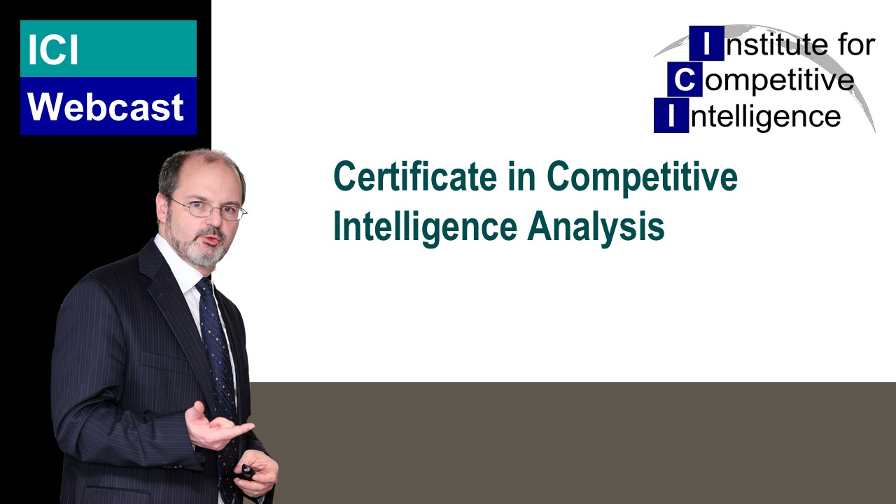Fundamental Certificate Competitive Intelligence explained